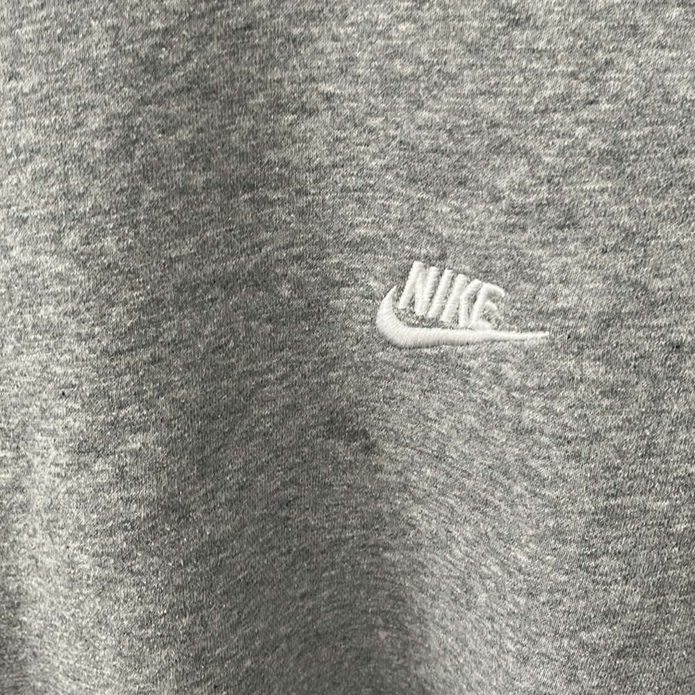 Nike Heather Gray Pullover Sweater - Picture 2 of 4
